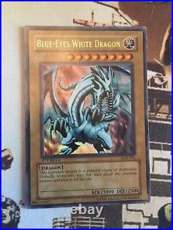 Yugioh! Blue Eyes White Dragon LOB 1st Edition VLP Gradeable