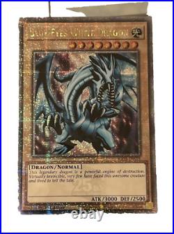 Yugioh Blue-Eyes White Dragon RA03-EN079 Quarter Century Secret Rare 1st Ed NM