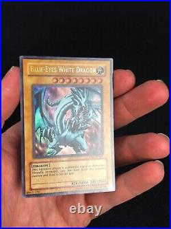 Yugioh Blue Eyes White Dragon Rp01-en001 Ultra Rare! Nm/lp