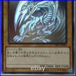 Yugioh Card Blue-Eyes White Dragon Holographic Rare TRC1-JP000 Japanese