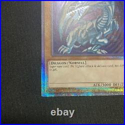 Yugioh Cards Blue-Eyes White Dragon Prismatic Secret Rare AC02-JP000