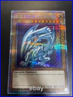 Yugioh Cards Blue-Eyes White Dragon Prismatic Secret Rare AC02-JP000 English