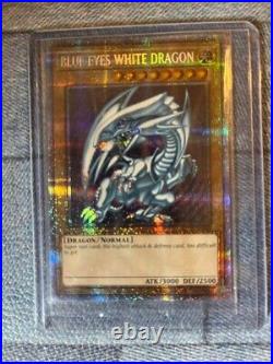 Yugioh Cards Blue-Eyes White Dragon Prismatic Secret Rare AC02-JP000 Japanes