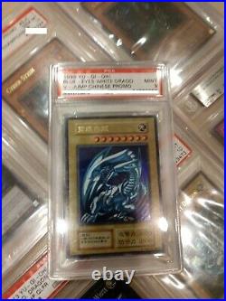 Yugioh Chinese Blue Eyes White Dragon PSA 9 1 of 1 only one graded