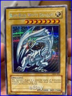Yugioh DDS 001 002 003 Set Blue-Eyes White Dragon exodia dark magician LP NM