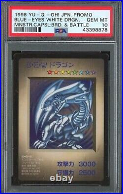 Yugioh DM1 Blue Eyes White Dragon Grade PSA 10 GEM MINT Monster Capsule NON-NFS