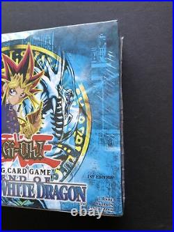 Yugioh Factory Sealed Booster Box Legend of Blue Eyes White Dragon 1st Edition