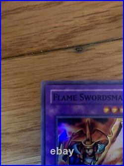 Yugioh Flame Swordsman Legend of Blue Eyes White Dragon LOB-003 NM