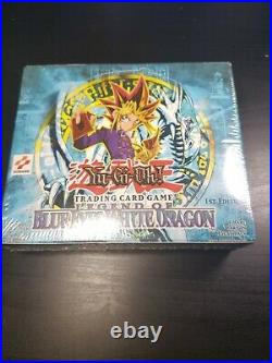 Yugioh Legend Of Blue-Eyes White Dragon 1ST EDITION Factory Sealed Booster Box