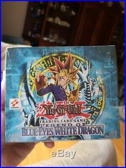 Yugioh Legend Of Blue Eyes White Dragon New MINT condition Sealed Booster Box