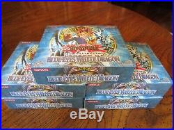 Yugioh Legend Of Blue Eyes White Dragon Unopened Mint Unlimited Booster Box