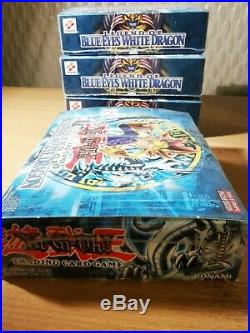 Yugioh Legend of Blue Eyes White Dragon 3 Boxes (Sealed) Europe ENGLISH