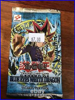 Yugioh Legend of Blue-Eyes White Dragon Factory Sealed Pack (1) From Box