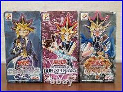 Yugioh Legend of Blue Eyes White Dragon Japanese Booster Box Vintage SEALED