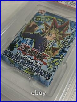 Yugioh Psa 10 Gem Legend Of Blue Eyes White Dragon 1st Edition Booster Pack