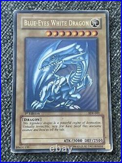 Yugioh Starter Deck Kaiba Blue Eyes White Dragon 2002 SDK-001 First Edition