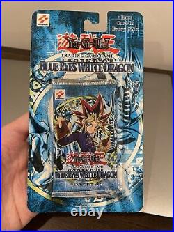 Yugioh! The Legend of Blue Eyes White Dragon Unlimited OG Booster Blister Pack