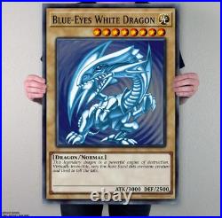 Yugioh X Mondo Blue Eyes White Dragon Poster #109