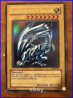 Yugioh cards blue eyes white dragon