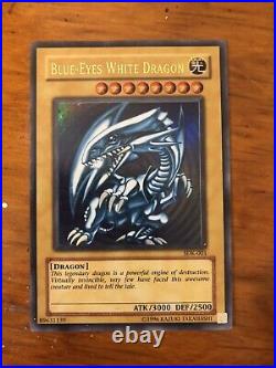 Yugioh cards blue eyes white dragon