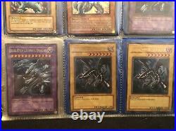 Yugioh collection binder. Blue-Eyes White Dragon, Dark Magician Girl And More