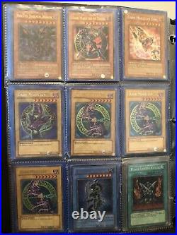 Yugioh collection binder. Blue-Eyes White Dragon, Dark Magician Girl And More