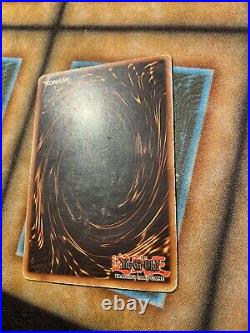 Yugioh1st Ed Ed Blue Eyes White Dragon LOB-001 Played Grail Card Glossy NA Print